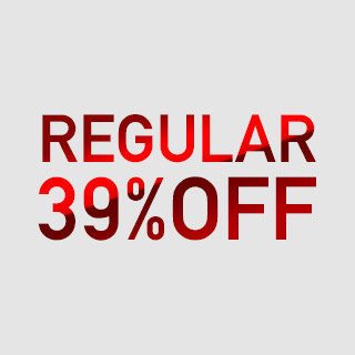 レギュラーコースのクリーニング39%OFF